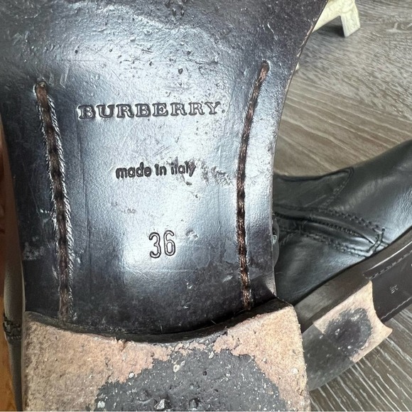 Burberry quilted riding boots size 6 - Picture 13 of 14